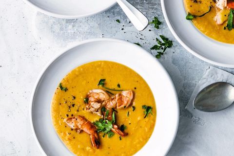 Fish Chowder mit Kürbis