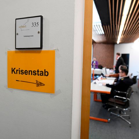Coronavirus-Krisenstab im Kreis Heinsberg