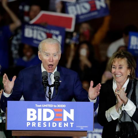 Dürfte aus dem Super Tuesday als Sieger hervorgehen: Kandidat Joe Biden