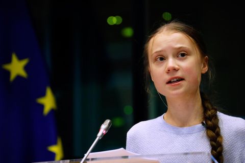 Die schwedische Klimaaktivistin Greta Thunberg