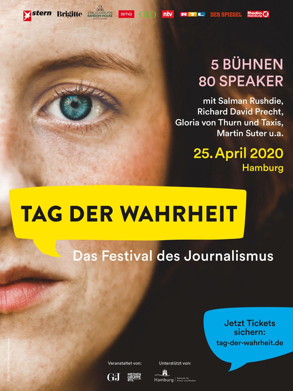 "Tag der Wahrheit": Gruner + Jahr und Mediengruppe RTL richten in Hamburg Festival des Journalismus aus