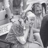 Annemarie Wendel alias Else Kling in einer Drehpause