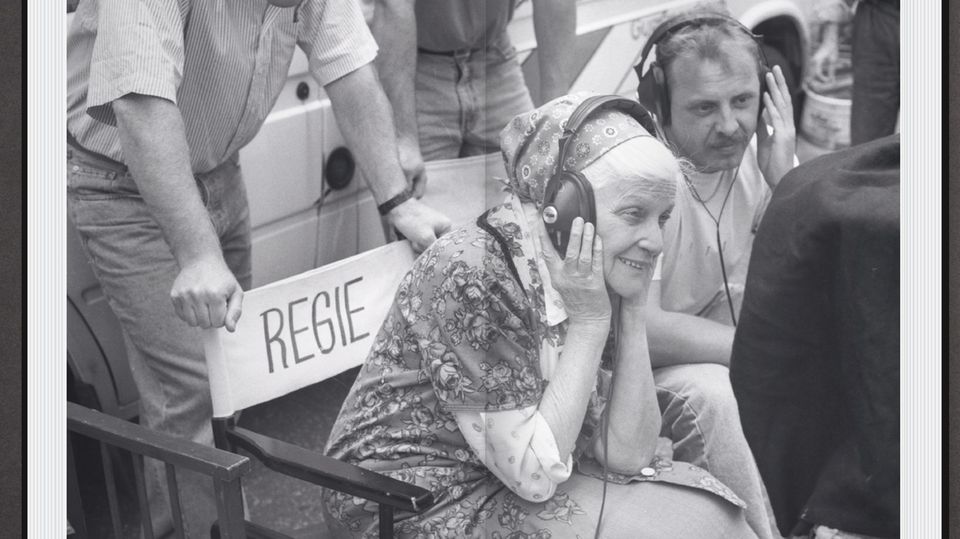 Annemarie Wendel Annemarie Wendel alias Else Kling in einer Drehpause