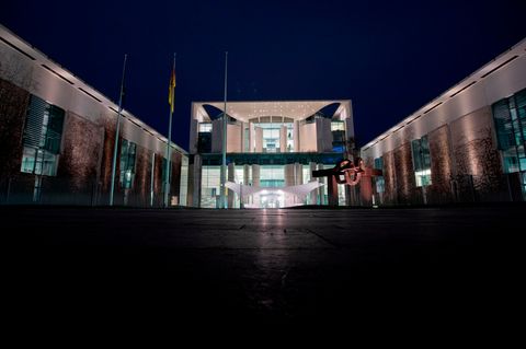 Das Bundeskanzleramt in Berlin