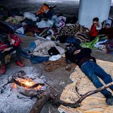 Grenzgebiet zwischen der Türkei und Griechenland