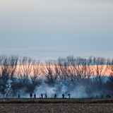 Grenzgebiet zwischen der Türkei und Griechenland