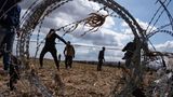 Grenzgebiet zwischen der Türkei und Griechenland