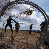 Grenzgebiet zwischen der Türkei und Griechenland