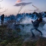 Grenzgebiet zwischen der Türkei und Griechenland