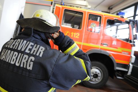 Wache am Berliner Tor in Hamburg: Hier soll der nach einer Coronavirus-Infektion gestorbene Feuerwehrmann gearbeitet hab