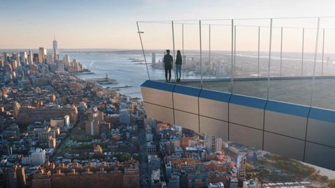 "The Edge": Spektakuläre neue Aussichtsplattform in New York eröffnet
