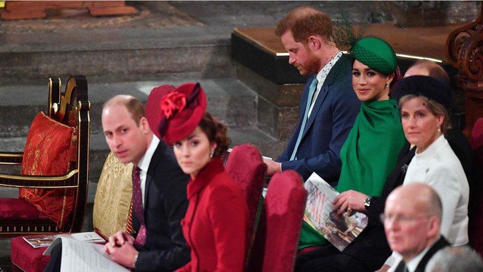 Prinz William, Herzogin Kate, Prinz Harry und Herzogin Meghan Prinz William, Herzogin Kate, Prinz Harry und Herzogin Meghan