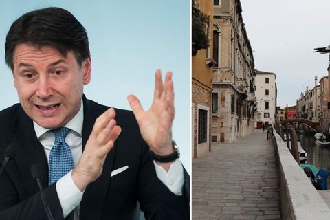 Geht es nach Premier Giuseppe Conte, sehen italienische Städte ab sofort alle aus wie diese Straße in Venedig: menschenleer.