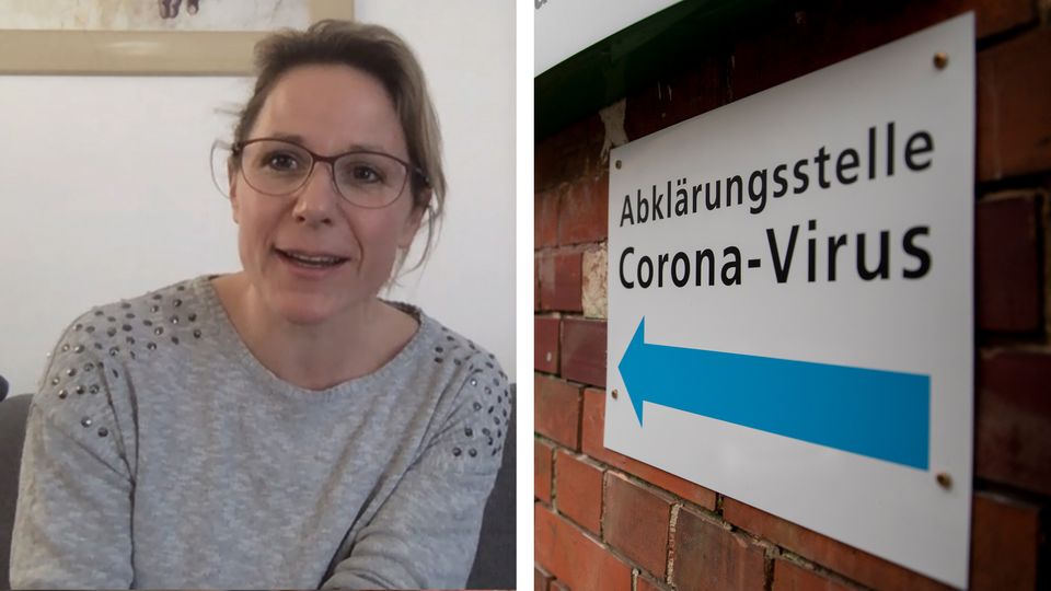 Birgit Schlerith ist an Covid-19 erkrankt. Wegen des neuartigen Coronavirus steht sie mit ihrer Familie unter Quarantäne.