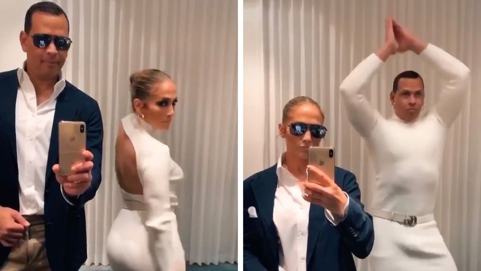 "Flip the Switch": Jennifer Lopez und Ehemann Alex Rodriguez tauschen Rollen