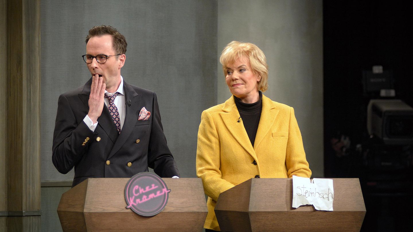 Erika Steinbach zu Gast bei Kurt Krömer in seiner Sendung "Chez Krömer"