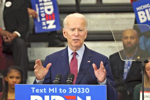Joe Biden, Bewerber um die Präsidentschaftskandidatur der US-Demokraten