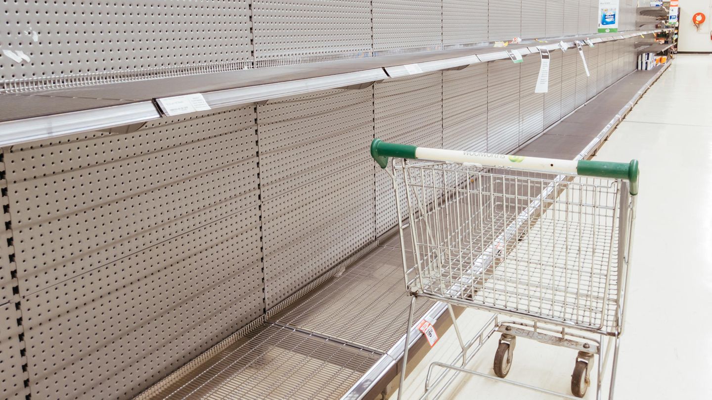 Wegen der Corona-Ausbreitung haben auch in Deutschland die Menschen mit Hamsterkäufen begonnen (Symbolbild)