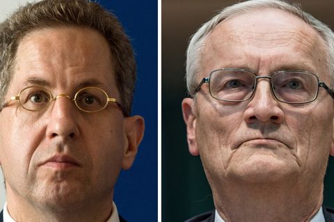 Hans-Georg Maaßen und August Hanning