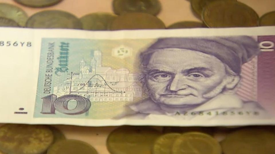 Für ein paar Tage kehrt in Rinteln (Niedersachsen) die D-Mark zurück