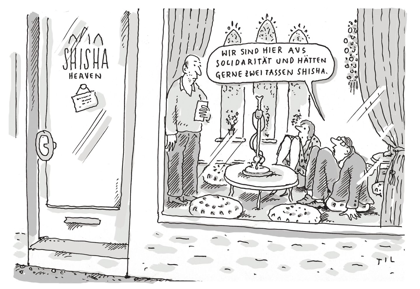 Til Mette: Cartoon der Woche