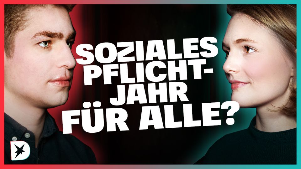 DISKUTHEK: Soziales Pflichtjahr für alle? Pfleger Alexander Jorde und Politikerin Ria Schröder streiten DISKUTHEK: Soziales Pflichtjahr für alle? Pfleger Alexander Jorde und Politikerin Ria Schröder streiten