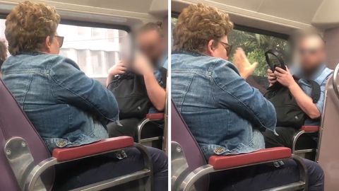 Coronavirus: Virales Video – Frau hustet Mann im Zug in Australien an