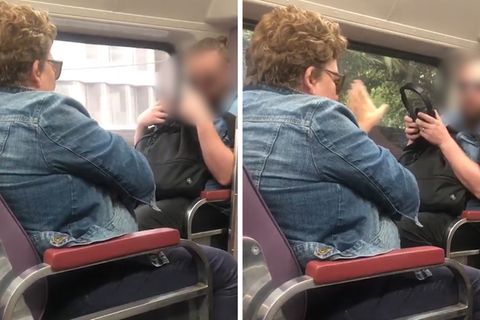 Coronavirus: Virales Video – Frau hustet Mann im Zug in Australien an