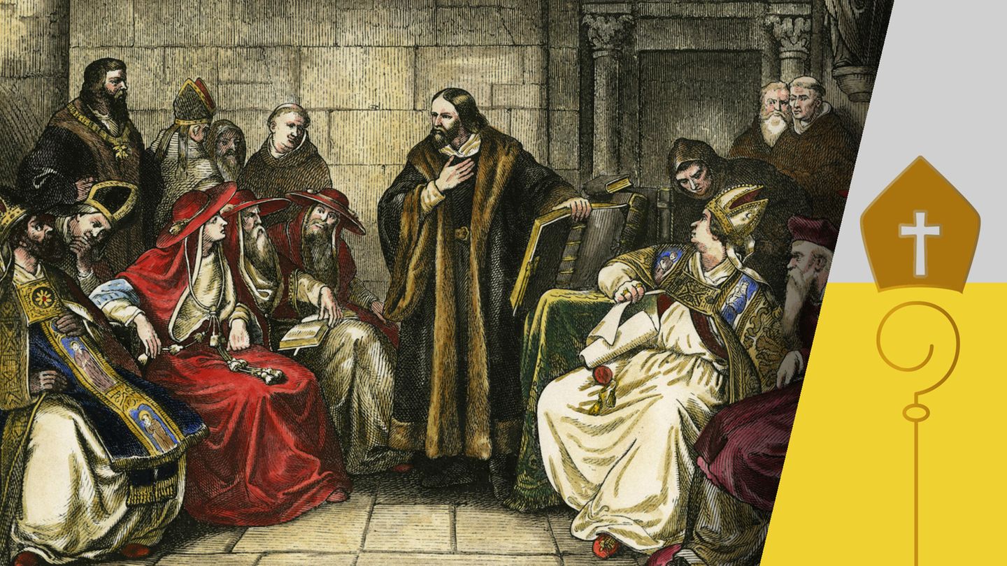 Johann Hus auf dem Papstkonzil Konstanz