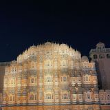 Der Palast der Winde (Hawa Mahal) in der Altstadt von Jaipur