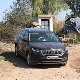 Nicht immer sind die Straßen perfekt ausgebaut