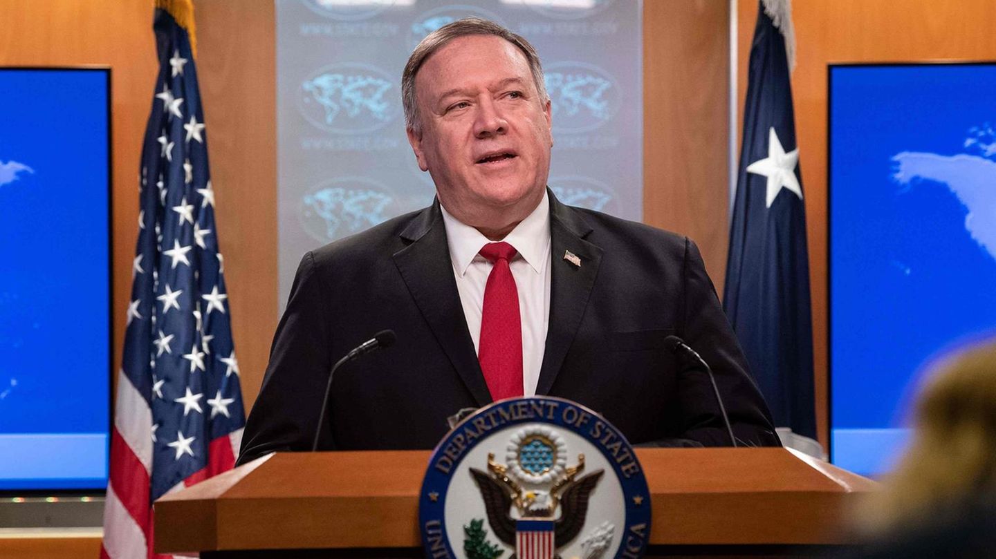 US-Außenminister Mike Pompeo sprach vom "Wuhan-Virus" und erzürnte damit die Chinesen