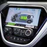 Die Ladeanzeige im Opel Ampera E