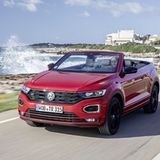 Die Höchstgeschwindigkeit des VW T-Roc Cabriolet 1.5 TSI beträgt 205 km/h