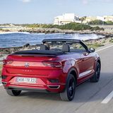 Von null auf 100 km/h braucht das VW T-Roc Cabriolet 1.5 TSI 9,6 Sekunden