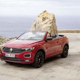 Das VW T-Roc Cabriolet 1.5 TSI wiegt gut 1.500 Kilogramm