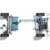 Ein On-Board-Loader in einem E-Auto richtet den Strom zwischen Ladestation und Auto