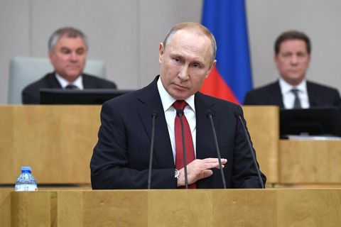 Wladimir Putin könnte nach seinen Plänen bis 2036 russischer Präsident bleiben