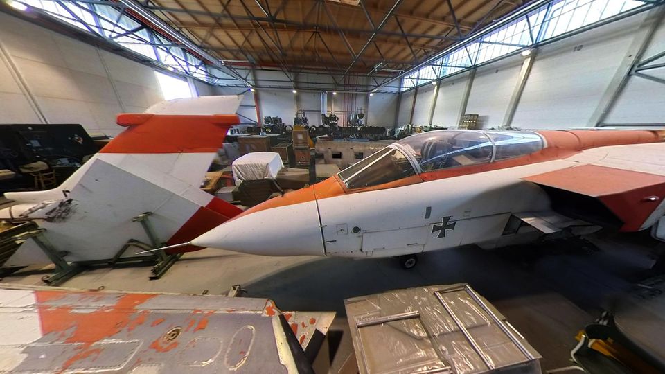 Der erste Prototyp des Panavia Tornado im Luftwaffenmuseum Gatow Der erste Prototyp des Panavia Tornado im Luftwaffenmuseum Gatow