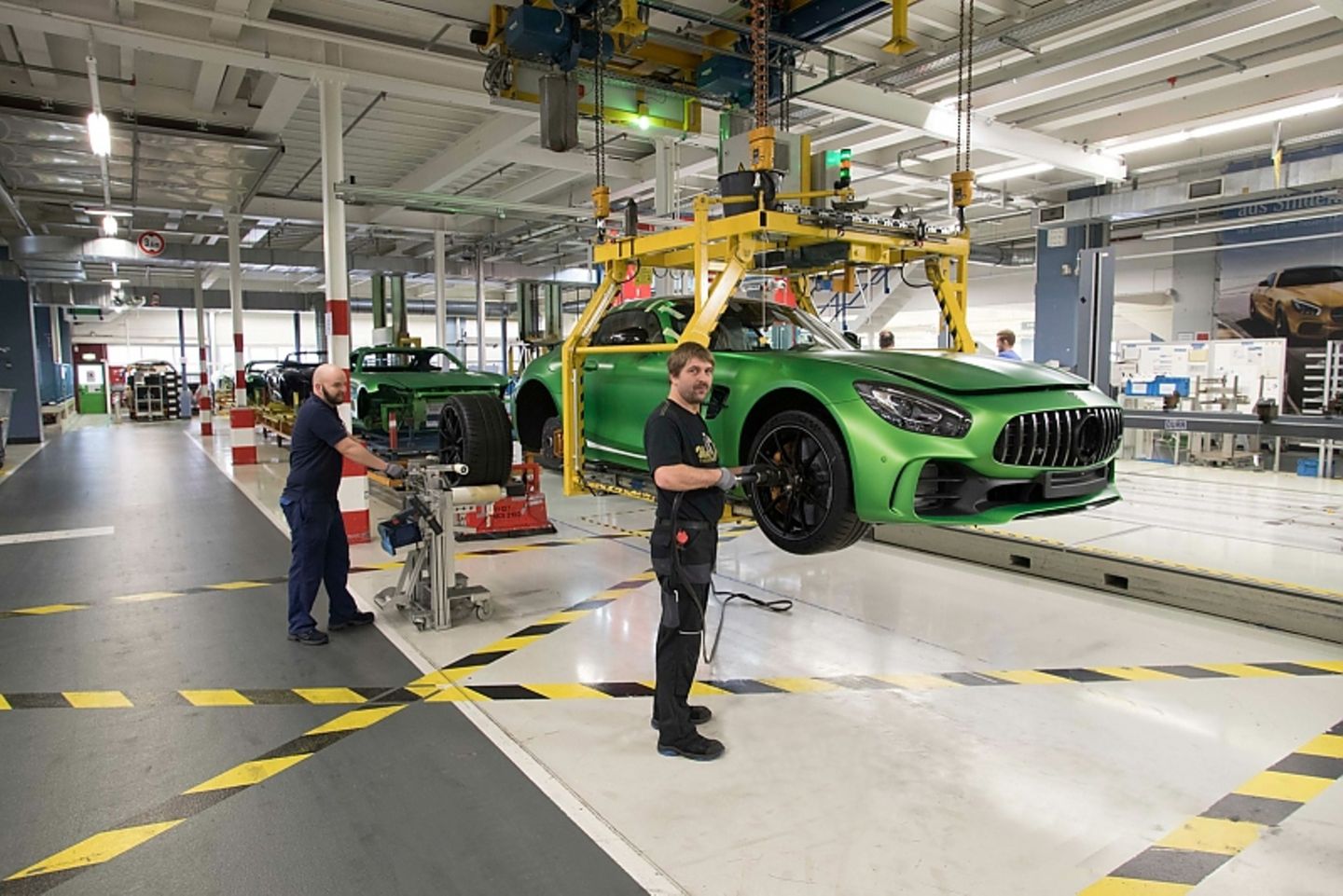 Produktion Mercedes Sindelfingen
