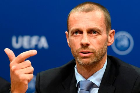 Uefa-Präsident Aleksander Ceferin: "Es ist schwer zu sagen"