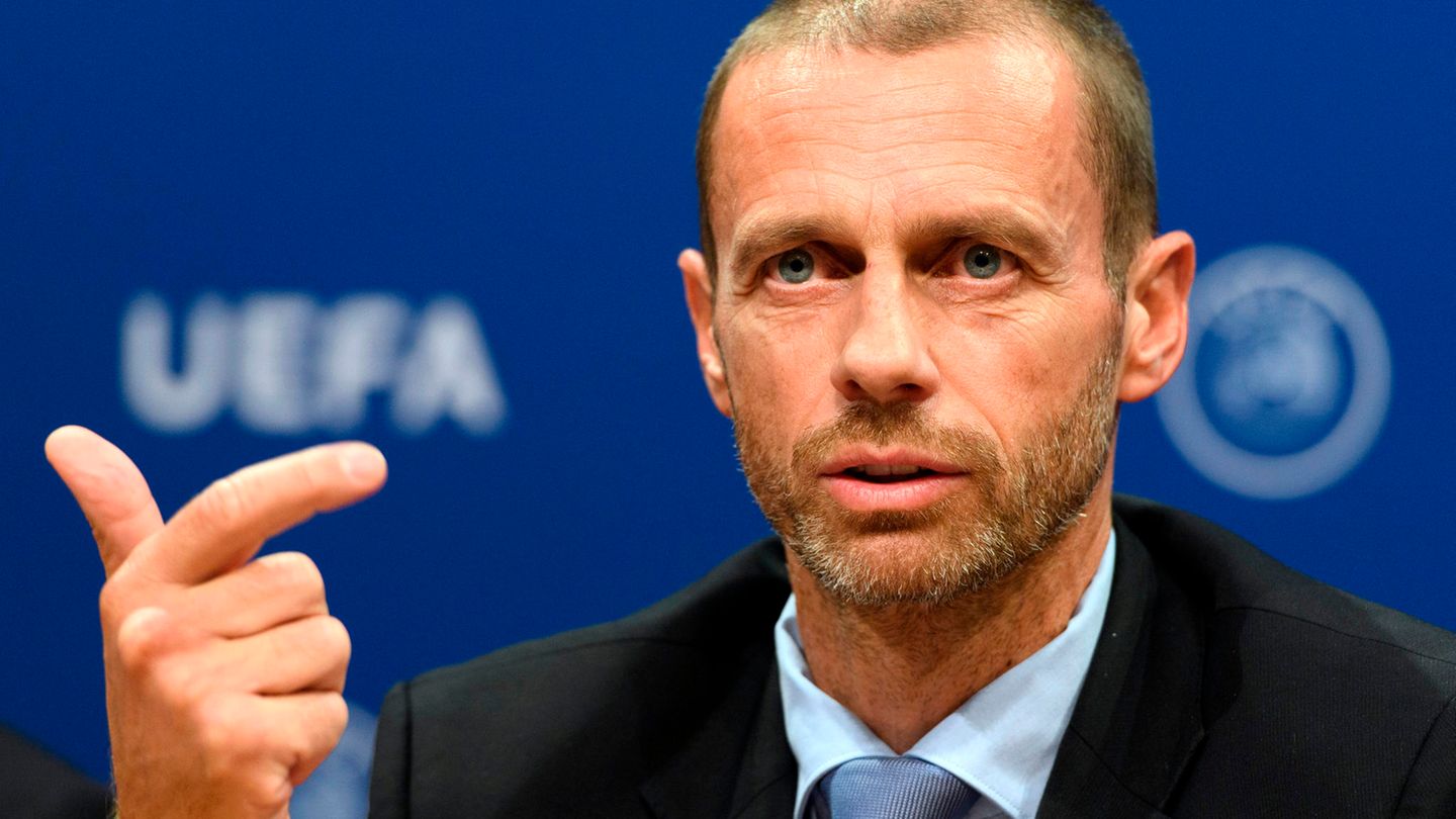 Uefa-Präsident Aleksander Ceferin: "Es ist schwer zu sagen"