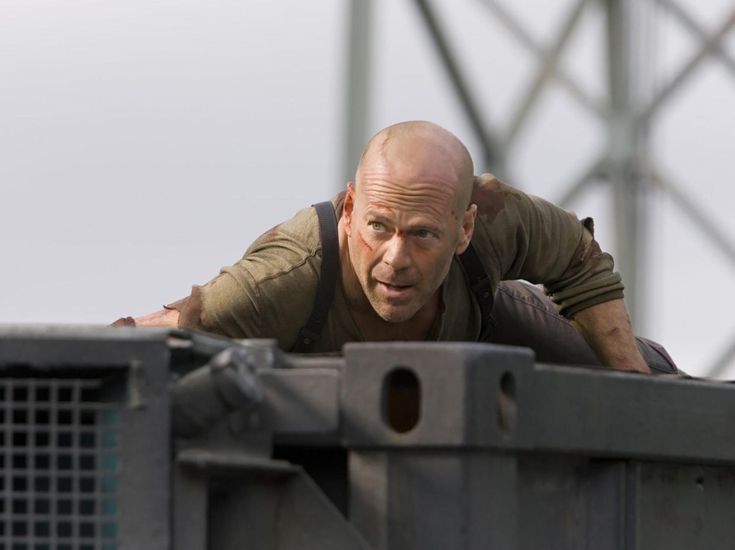 Die Hard Film T-Shirt 'Nakatomi Plaza' Mit Bruce Willis John