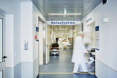 Arzt in der Notaufnahme