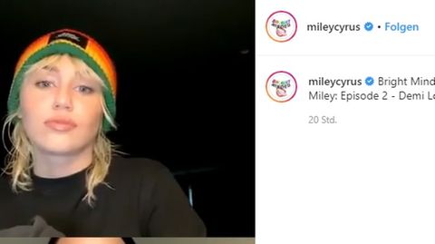 Miley Cyrus spricht auf Instagram mit Demi Lovato