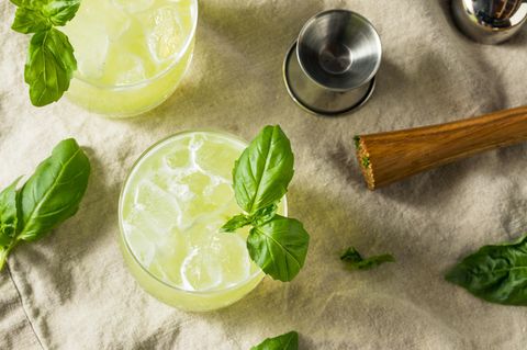 Gin Basil Smash