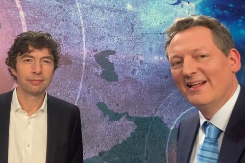 Dr. Eckart von Hirschhausen stellt Virologen Dr. Christian Drosten Fragen zum Coronavirus.