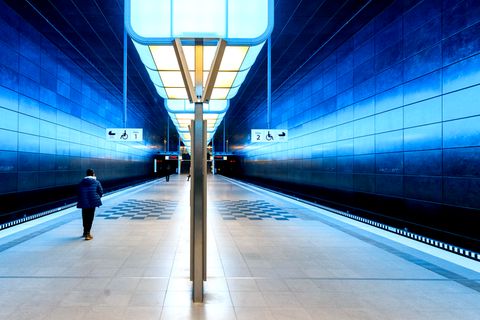 Hamburger U-Bahn-Station