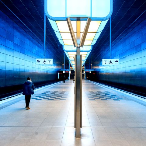Hamburger U-Bahn-Station