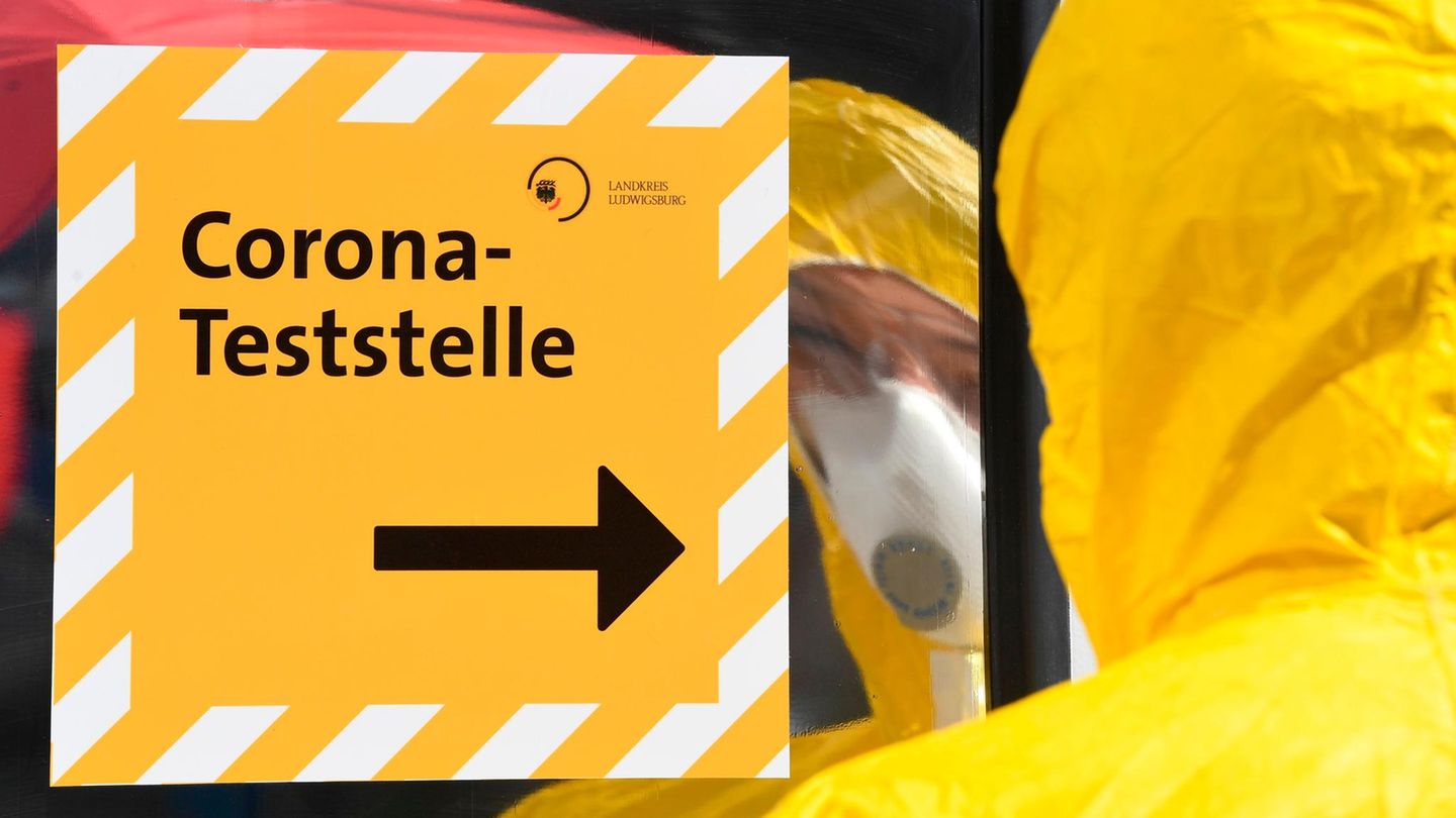 Coronavirus-Teststelle